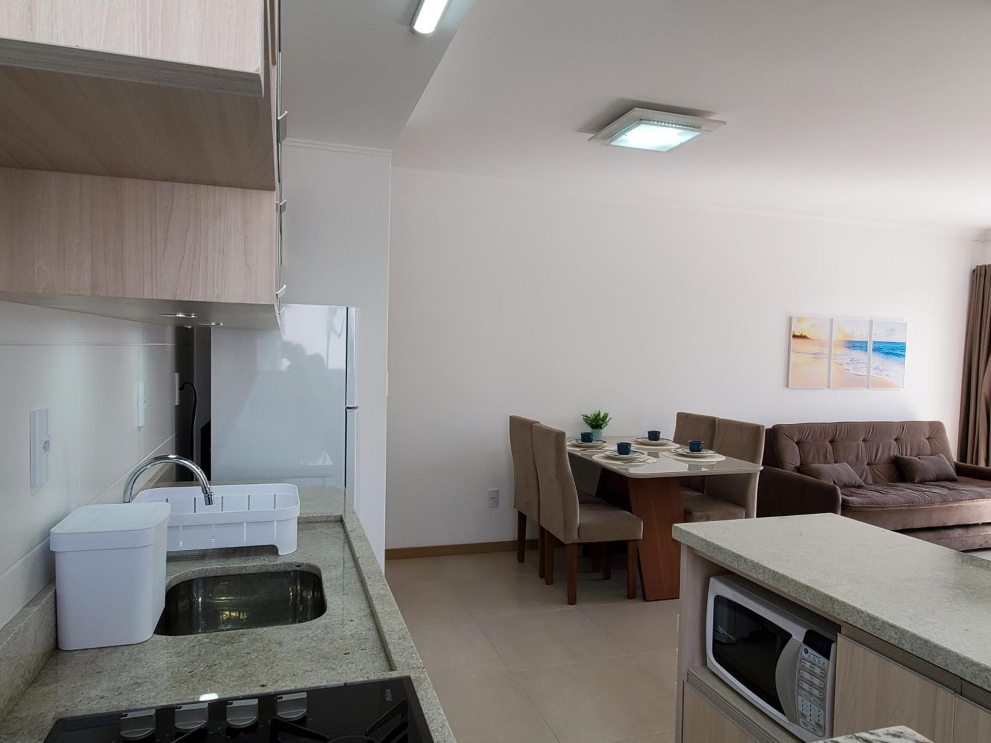 2 Quadras Da Praia, Piscina E Churrasqueira P1595 Apartamento