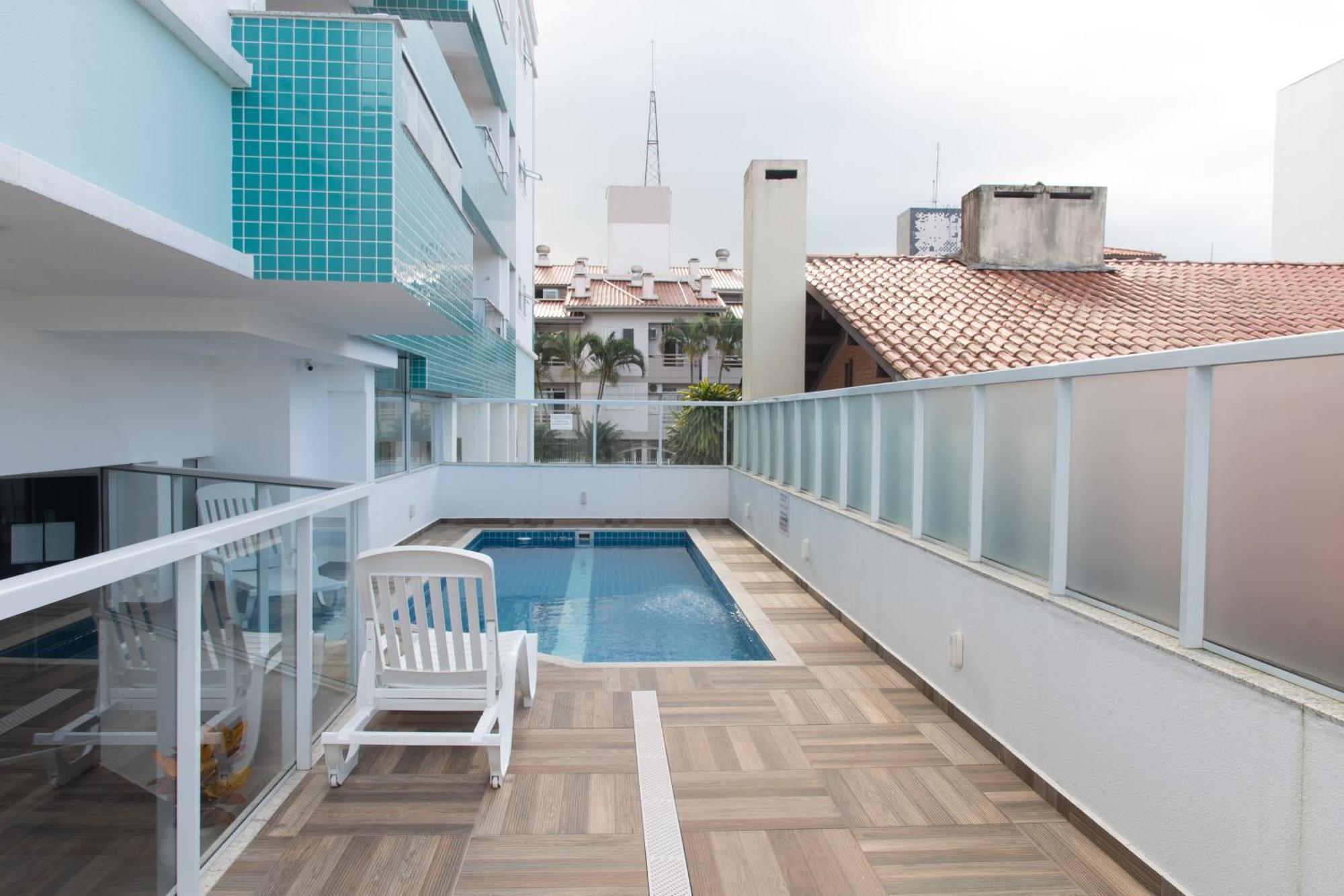 Apartamento 2 Quadras Da Praia, Piscina E Churrasqueira P1595 Florianópolis