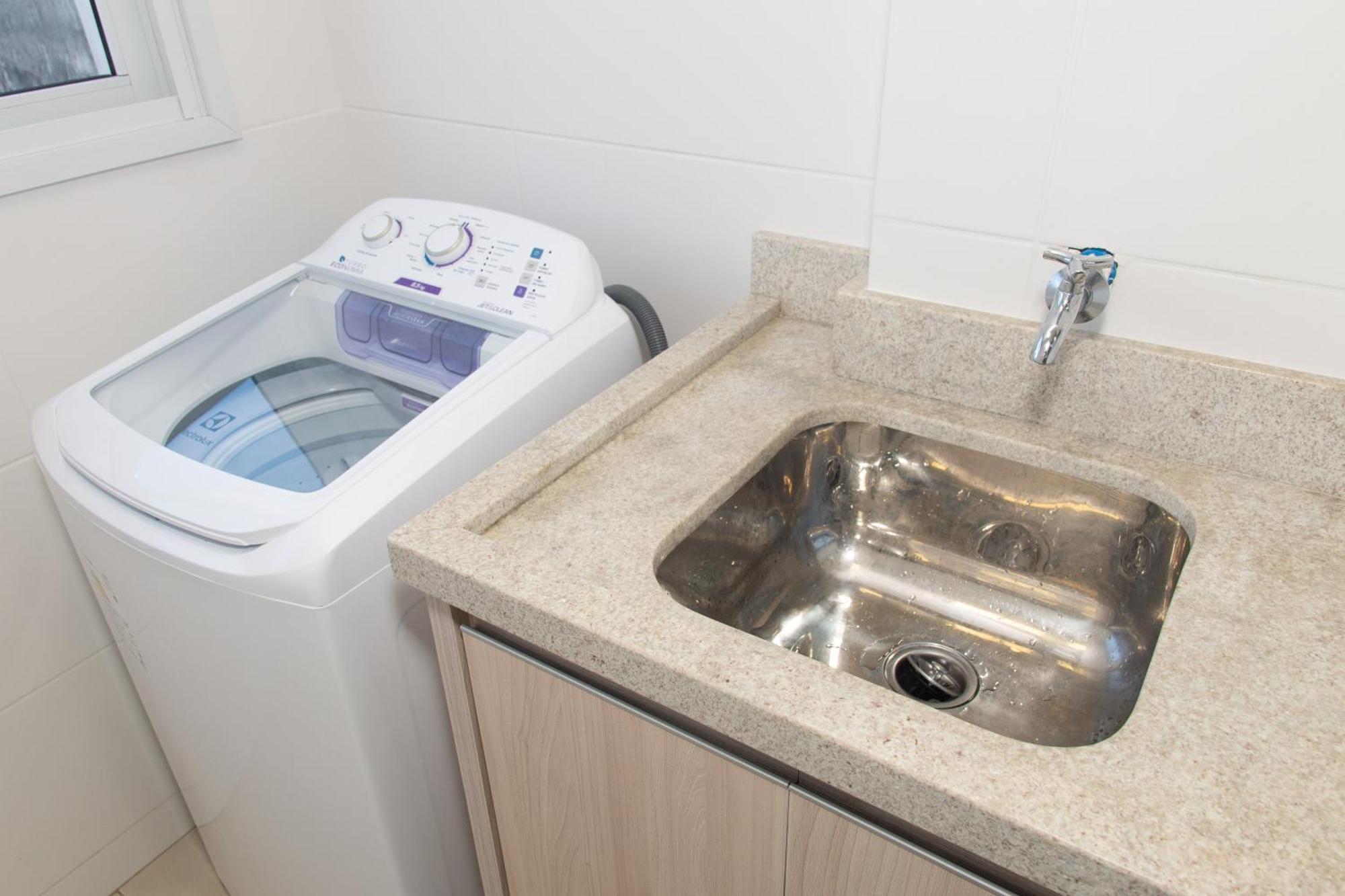 2 Quadras Da Praia, Piscina E Churrasqueira P1595 Apartamento